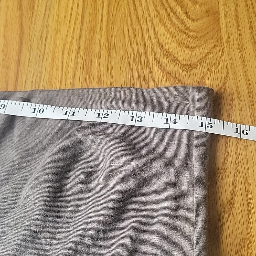 NWT I-N-C INTERNACIONAL CONCEPT  straples maxi dress size large color gray knigh - Picture 9 of 12